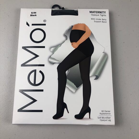 MeMoi Maternity Opaque tights s/m - Picture 3 of 7